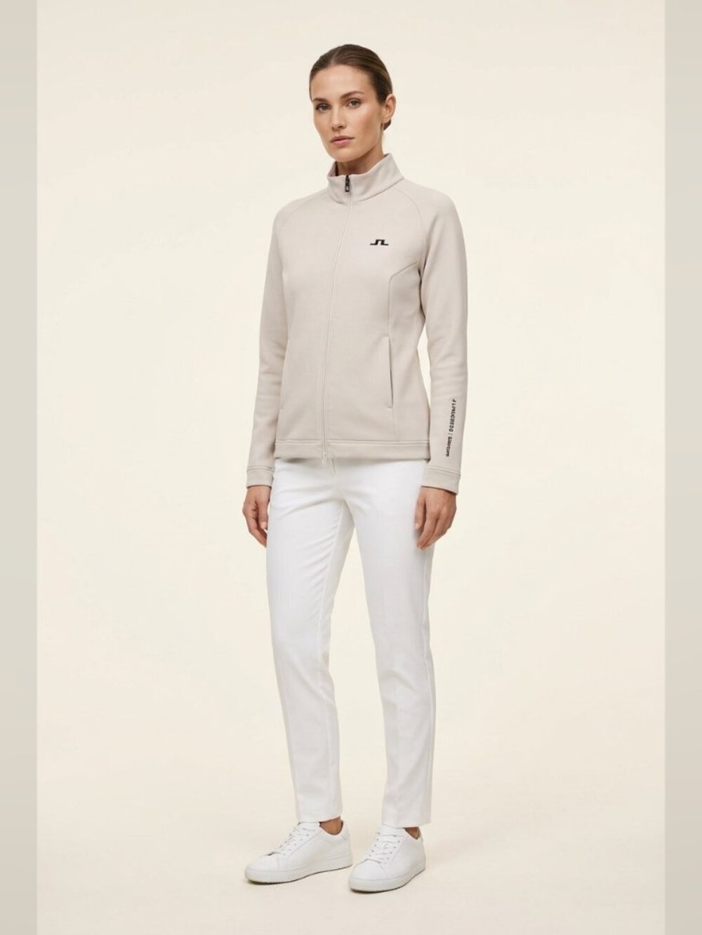 J.Lindeberg Solarcore Mid Layer – Moonbeam, Size M